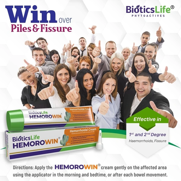 BIOTICS  Hemorowin Cream - Biotics - 30Gram