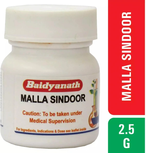 BAIDYANATH Malla Sindoor - Baidyanath - 2.5Gm