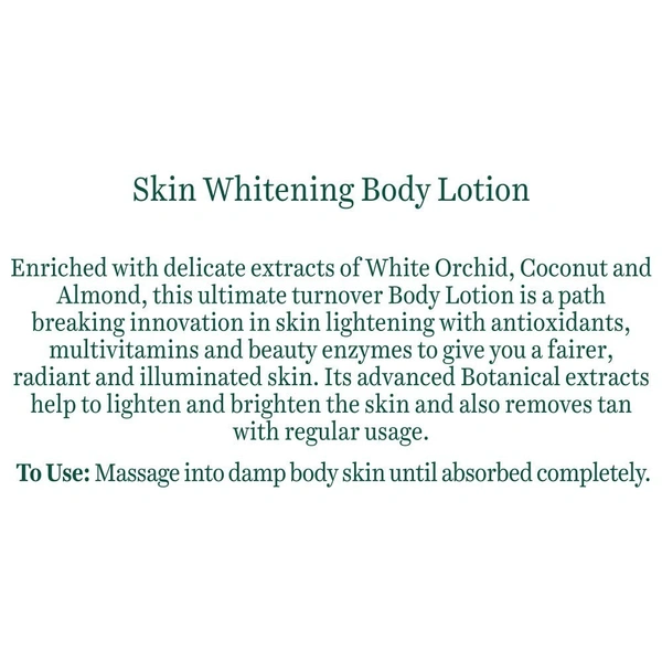 BIOTIQUE White Orchid Brightening Body Lotion - Biotique - 180ml