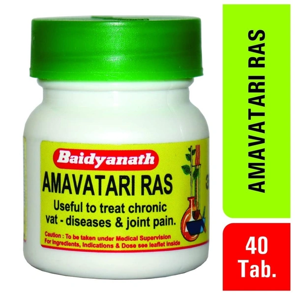 BAIDYANATH Amavatari Ras - Baidyanath - 40Tablet