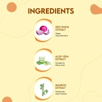 JOVEES HERBAL CARE Red Onion Oil & Bamboo Strengthening Shampoo - Jovees - 300ml
