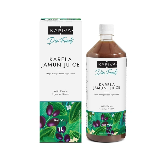 KAPIVA Karela Jamun Juice -  Kapiva - 1l