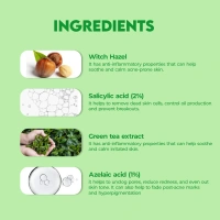 JOVEES HERBAL CARE 2% Salicylic Acid Acne Control Serum With 1% Azelaic Acid - Jovees - 30ml