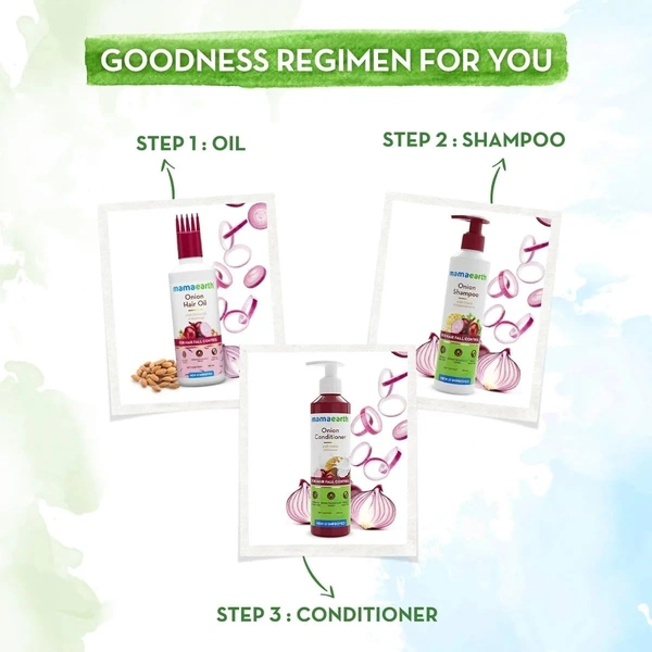 MAMA EARTH Onion Hair Oil - Mama Earth - 150Ml