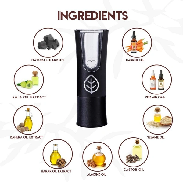 JOVEES HERBAL CARE Herbal Kajal Intense Deep Black - Jovees - 3g