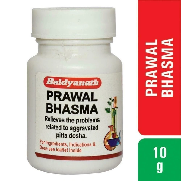 BAIDYANATH  Prawal Bhasma - Baidyanath - 10Gm