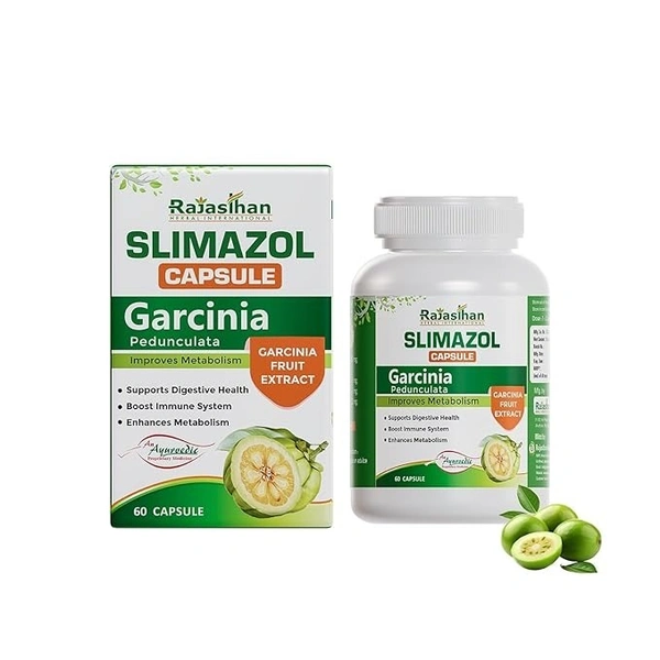 RAJASTHAN HERBALS  Slimazol Capsule - Rajasthan  - 60 Capsules