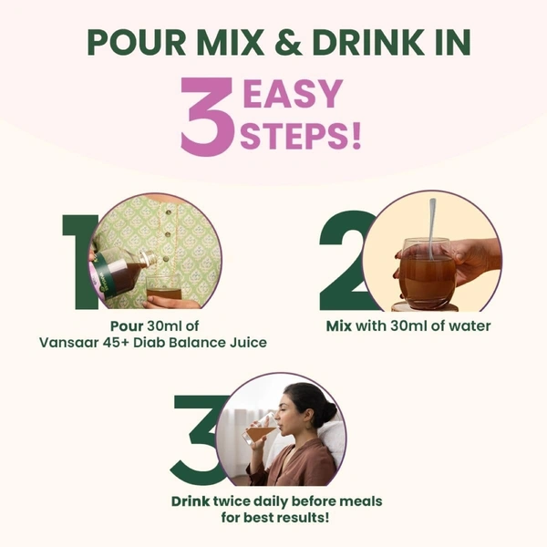 Vansaar Diab Balance Juice  - Vansaar - 1L