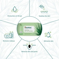 HIMALAYA PHARMA Moisturizing Aloevera Facial Wipes - Himalaya - 10's