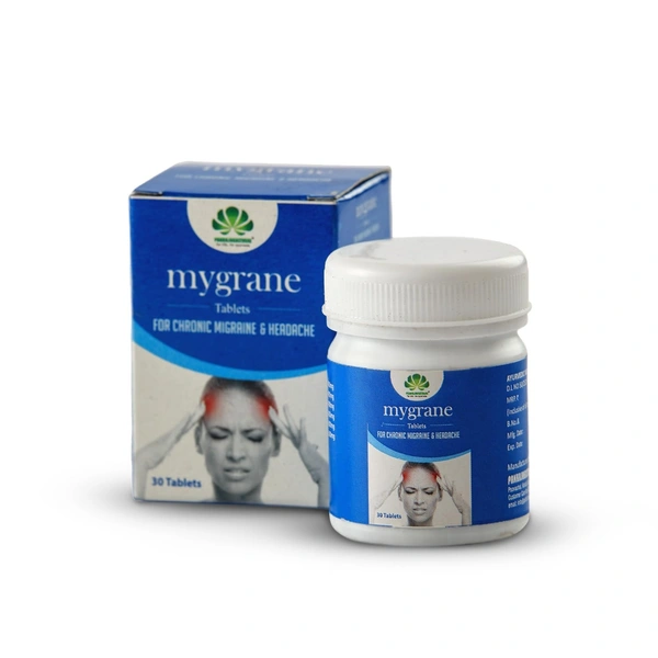 PANKAJA KASTHURI HERBALS Mygrane Tablet - Pankaja - 30 Tablets