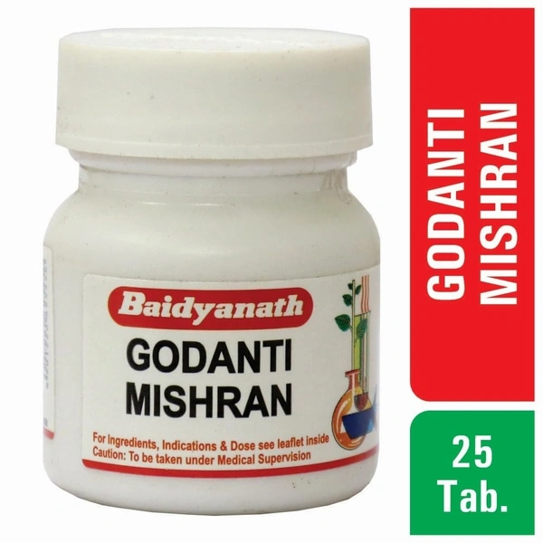 BAIDYANATH Godanti Mishran Tablet - Baidyanath - 25Tablet