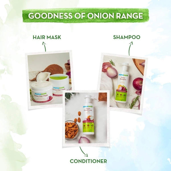 MAMA EARTH Onion Hair Mask - Mama Earth - 200Ml