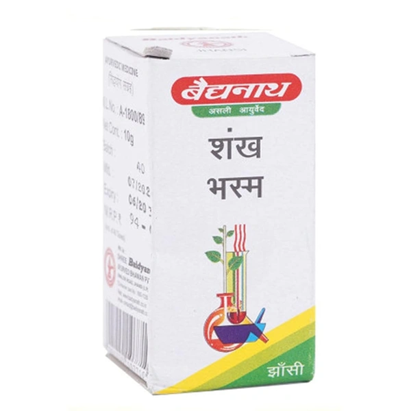 BAIDYANATH  Shankh Bhasma 10Gm-Baidyanath - 10Gm