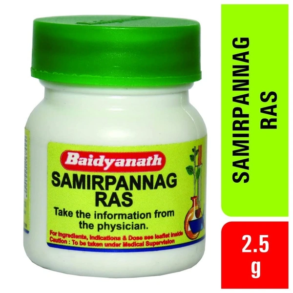 BAIDYANATH  Samirpannag Ras - Baidyanath - 2.5Gm