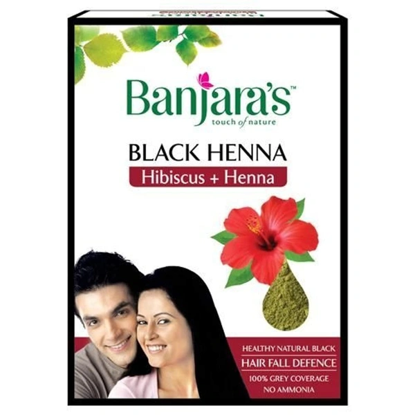 BANJARA'S Black Henna With Hibiscus - Banjara - 50gm