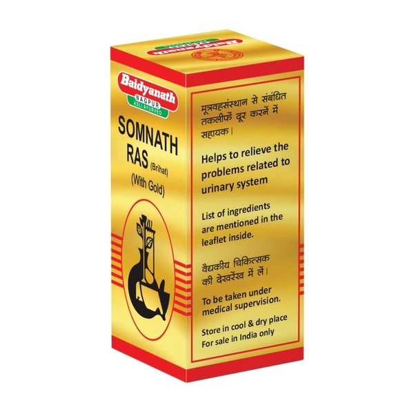 BAIDYANATH  Somnath Ras(Gold) - Baidyanath - 10Tablet