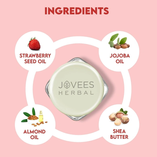 JOVEES HERBAL CARE Strawberry Lip Balm - Jovees  - 8G