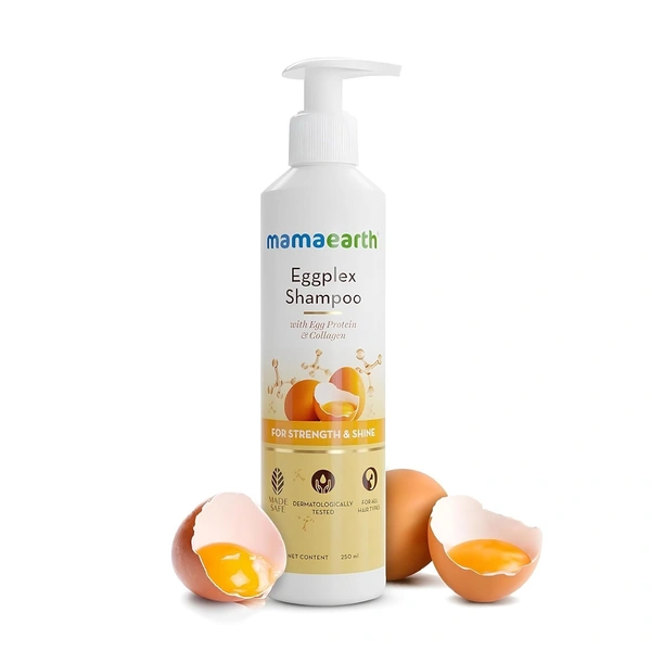 MAMA EARTH Eggplex Shampoo - Mama Earth - 250Ml