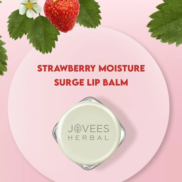 JOVEES HERBAL CARE Strawberry Lip Balm - Jovees  - 8G