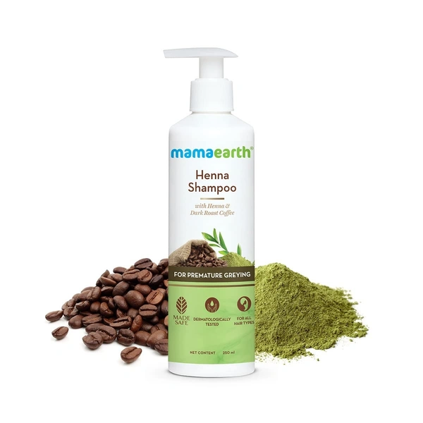 MAMA EARTH Henna Shampoo - Mama Earth - 250Ml