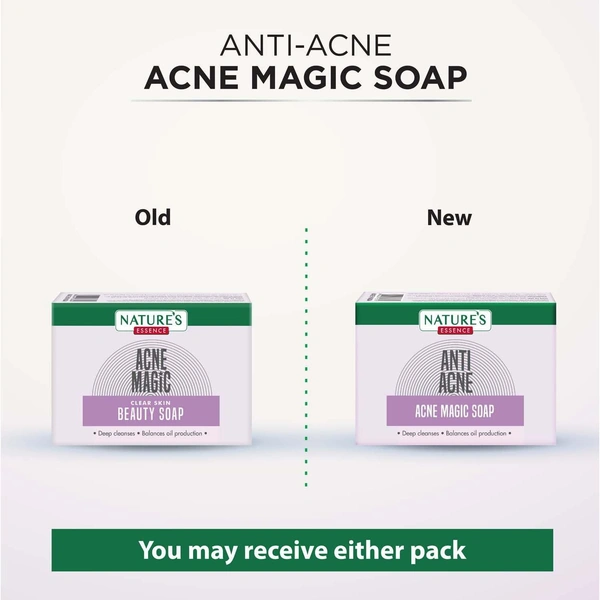 NATURES ESSENCE Anti Acne Magic Soap - Nature's - 75g