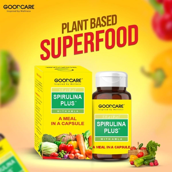 GOOD CARE  Spirulina Plus Capsule - GoodCare - 60Capsule
