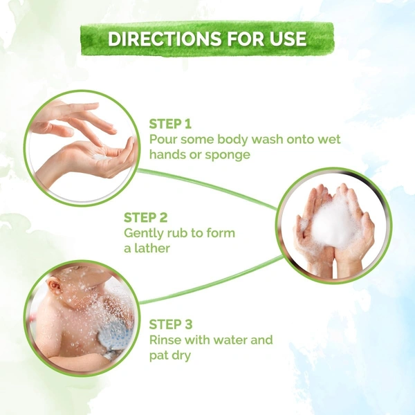 MAMA EARTH Deeply Nourishing Body Wash For Babies - Mama Earth - 200ml