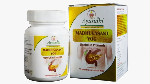 AYUSIDDHI HERBALS Madhuvasant Yog - Ayusidhi - 30Tablet