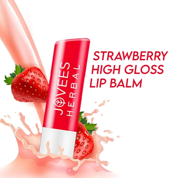 JOVEES HERBAL CARE Strawberry High Gloss Lip Balm  - Jovees  - 5G