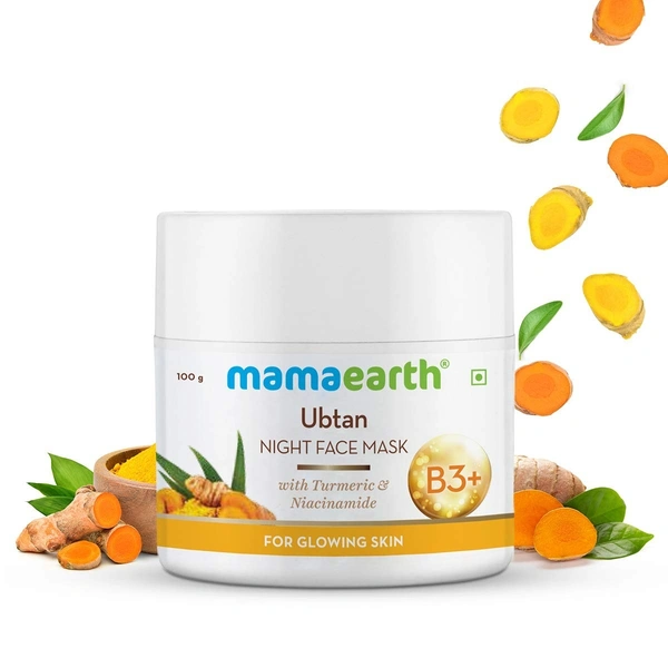 MAMA EARTH Ubtan Night Face Mask - Mama Earth - 200g