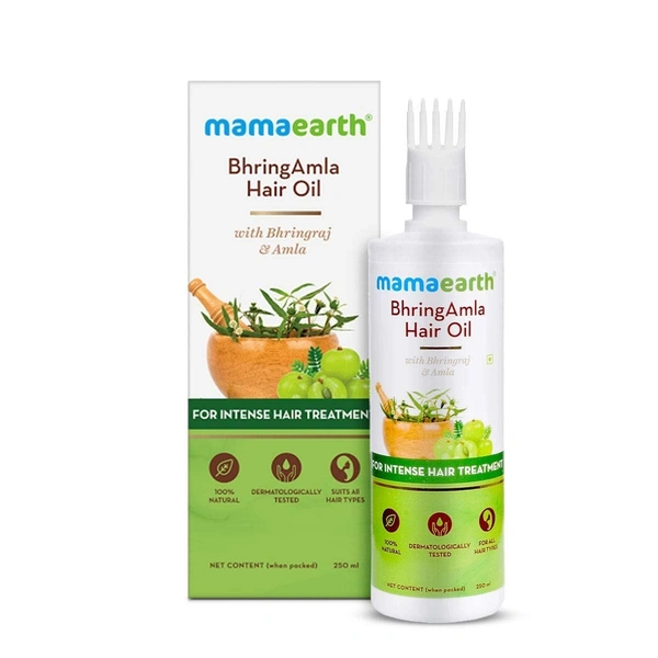 MAMA EARTH Bhringamla Hair Oil - Mama Earth - 250Ml