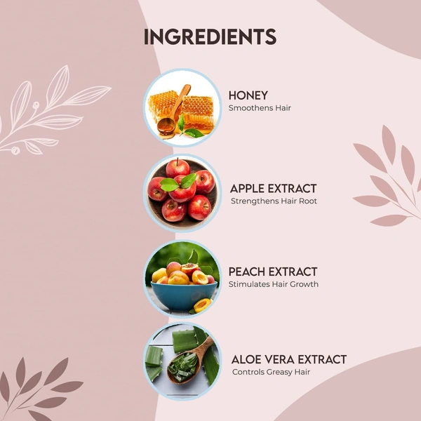 JOVEES HERBAL CARE Honey & Apple Conditioning Shampoo -  Jovees  - 300Ml