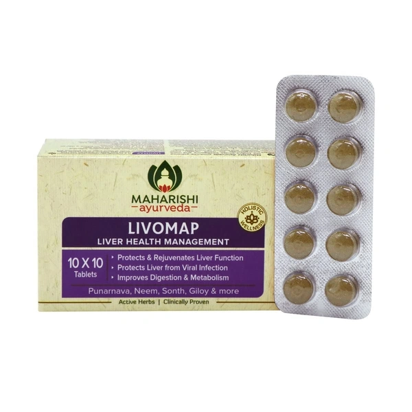 MAHARISHI AYURVEDA  Livomap Tablet - Maharishi - 10Tablets
