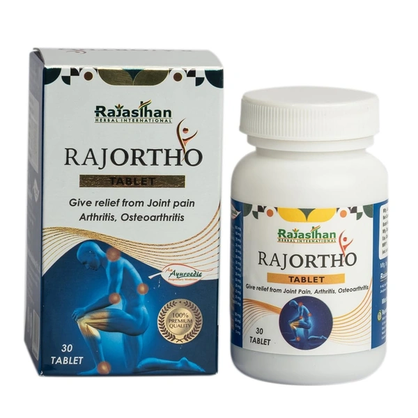 RAJASTHAN HERBALS  Rajortho Tablets - Rajasthan - 30 Tablets