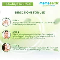 MAMA EARTH Ubtan Night Face Mask - Mama Earth - 200g