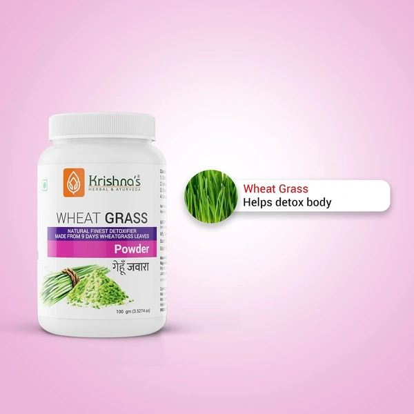 KRISHNA PHARMACY Wheat Grass Powder - Krishna - 100gm