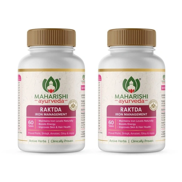 MAHARISHI AYURVEDA  Raktda Tablet - Maharishi - 60Tablets