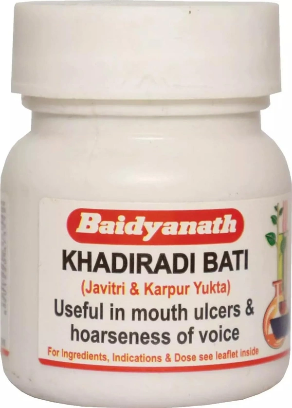 BAIDYANATH  Khadiradi Bati - Baidyanath - 40Tablet