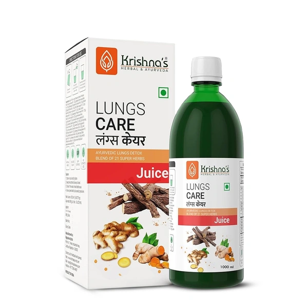 KRISHNA PHARMACY Lungs Care Juice  - Krishna'S - 1000ml