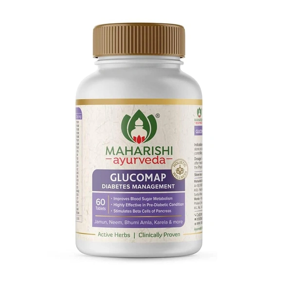 MAHARISHI AYURVEDA  Glucomap Tablet - Maharishi - 60Tablets