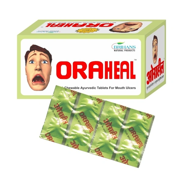 BRIHANS Oraheal Chewable Tablet - Brihans - 160Tablet