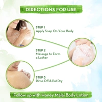 MAMA EARTH Honey Malai Nourishing Soap - Mama Earth - 125Gm