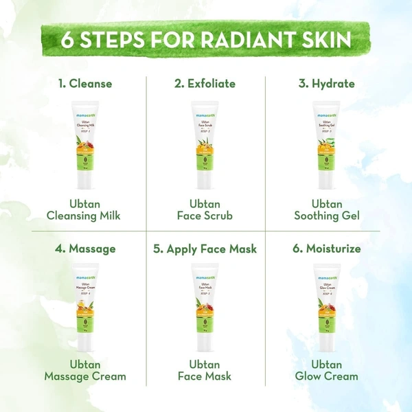 MAMA EARTH Ubtan Facial Kit - Mama Earth - 60g