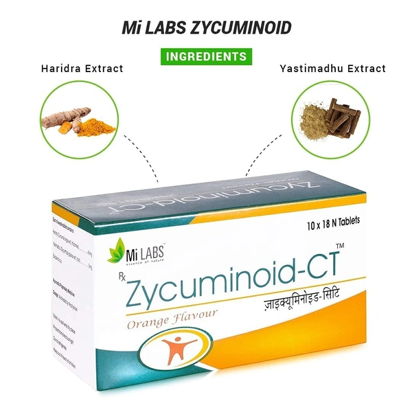 MILAB PVT LTD  Zycuminoid-Ct - Mi - 18Tablets
