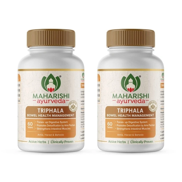 MAHARISHI AYURVEDA  Triphala Tablet - Maharishi - 60Tablets