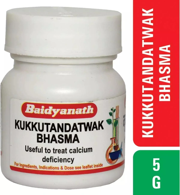 BAIDYANATH  Kukutatnadtwaka Bhasma - Baidyanath - 5gm