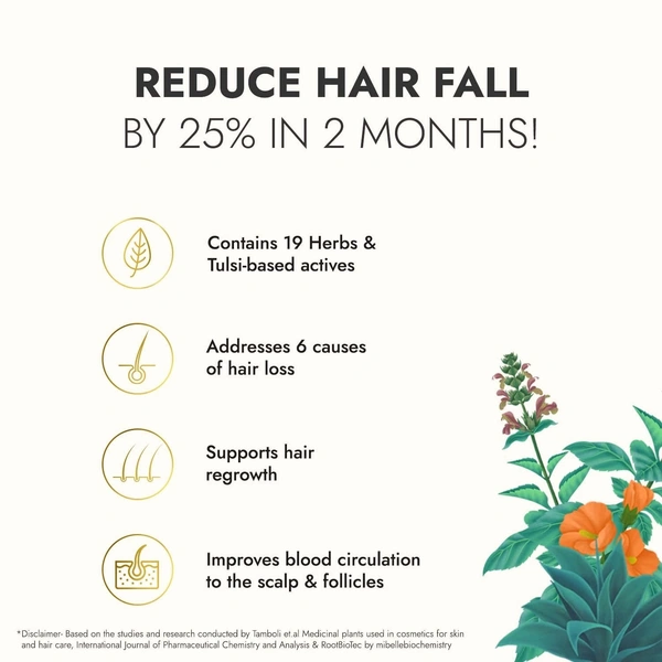 KAPIVA Tulsi Anti Hairfall Oil - Kapiva - 100ml