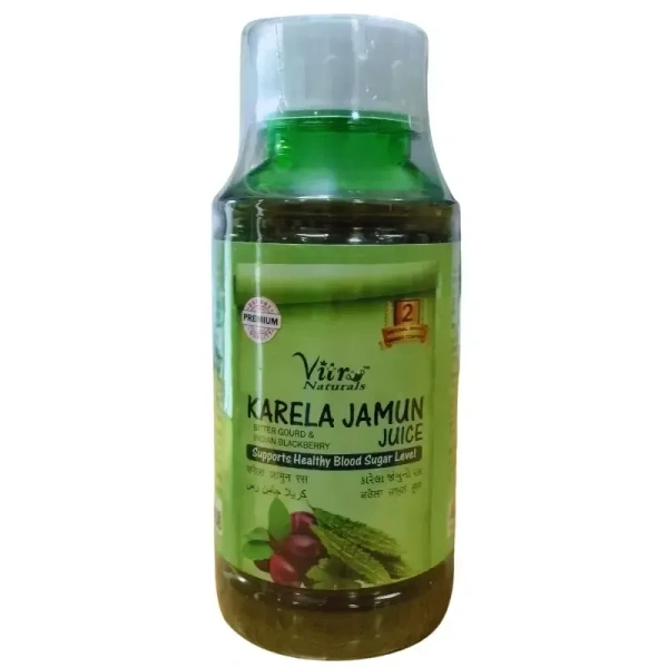 VITROMED HEALTHCARE Karela Jamun Juice - Vitromed - 500Ml