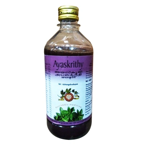 THE ARYA VAIDYA PHARMACY Ayaskrithy - AVP - 450Ml
