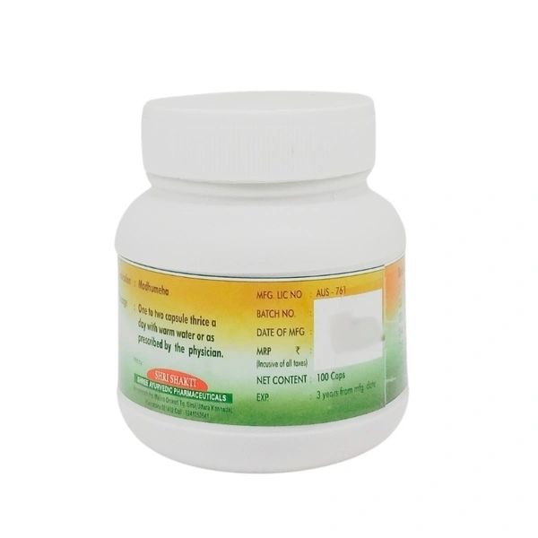 SHREE SHAKTI Dia Calm Capsule - Shree Shakti - 100 Capsules
